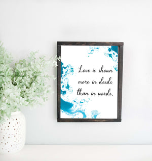 Personalized Words or Text Sign Gift, Custom Words Canvas Print