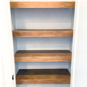 Wood Shelf Cover for Wire Rack –  Wood Toppers for Pantry, Closet, Laundry & Kitchen - Wire Shelf Covers - Wood Shelves Covers for Pantry