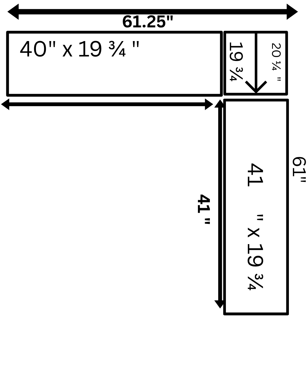 Custom L-Shaped Pantry Shelf Cover Order