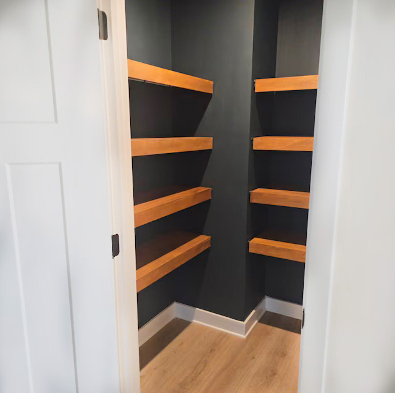 Wood Shelf Covers for Wire Shelves, Custom Pantry, Closet & Laundry Wire Rack Covers