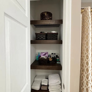 Wood Shelf Cover for Wire Rack –  Wood Toppers for Pantry, Closet, Laundry & Kitchen - Wire Shelf Covers - Wood Shelves Covers for Pantry