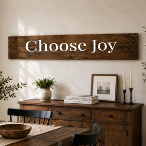 Custom Text Wood Sign | Personalized Quote & Saying Wall Decor