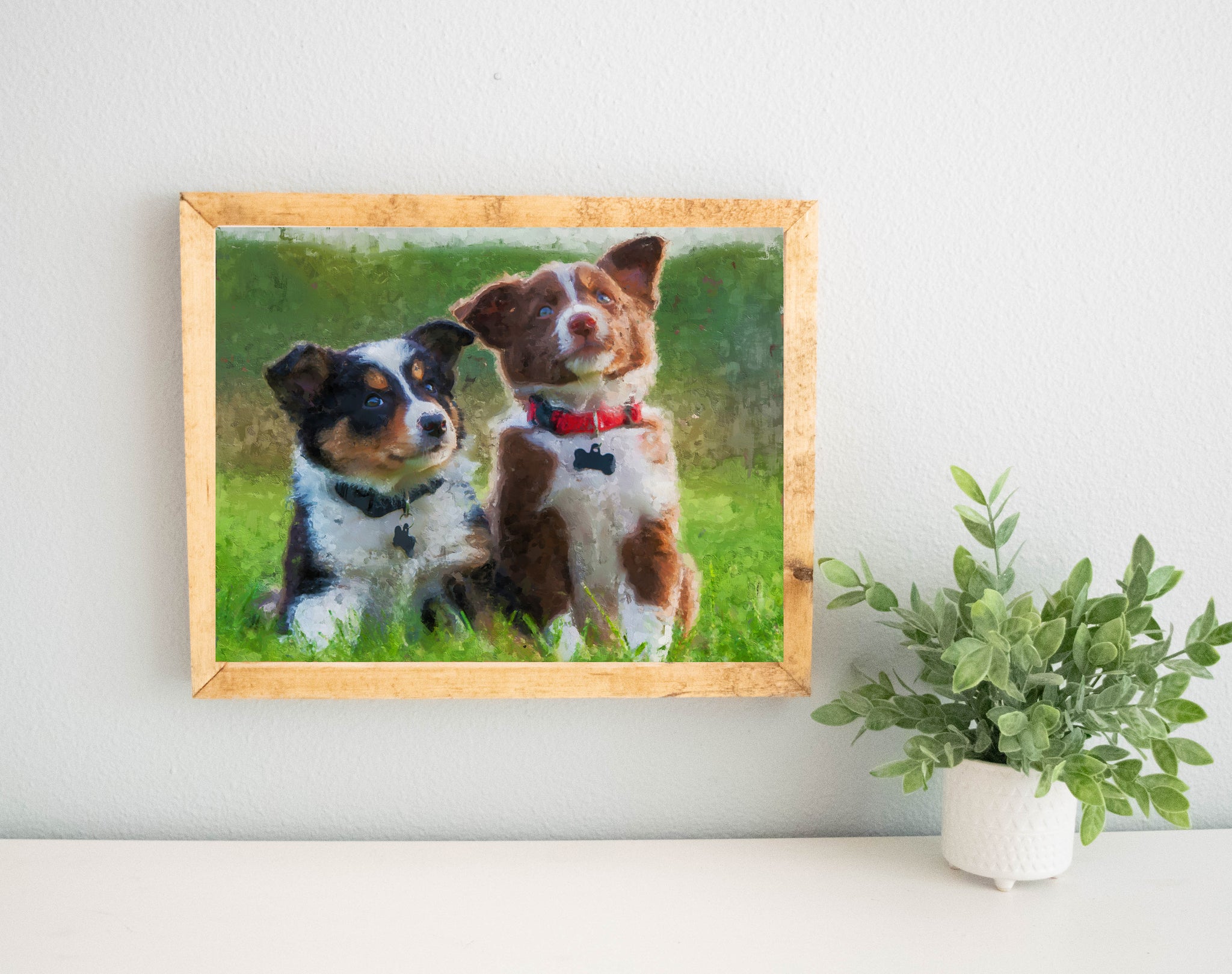 Custom Pet Portrait (Framed)