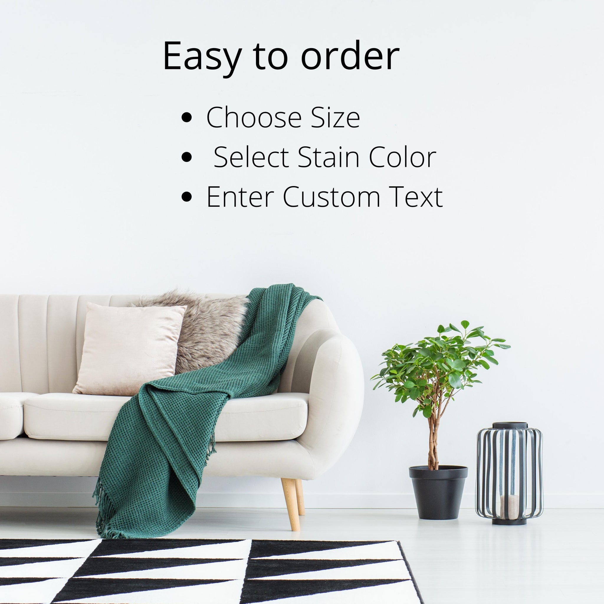 Custom Personalized TEXT Wooden Sign Wall Décor, Your Own Creation, Yo ...